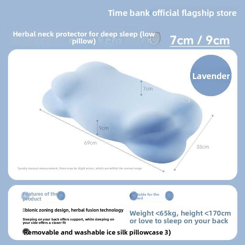 Ergonomic Memory Foam Cervical Support Pillow