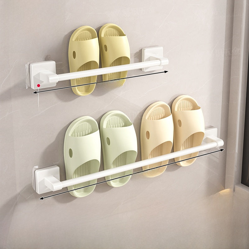 Bathroom Wall-Mounted Slipper Rack