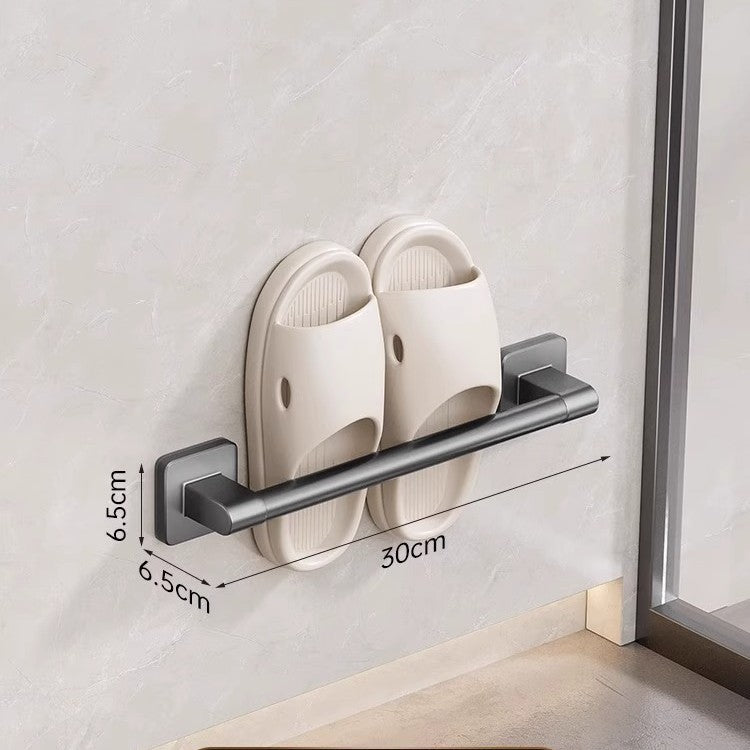 Bathroom Wall-Mounted Slipper Rack