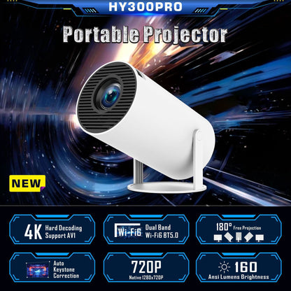 Smart Mini Portable Home Projector