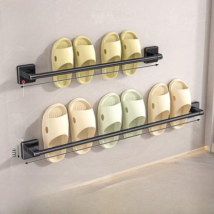 Bathroom Wall-Mounted Slipper Rack