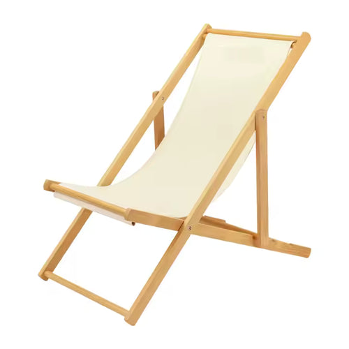 Folding Wooden Beach Chair