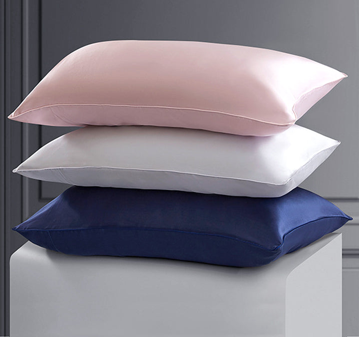 Silk pillow cover