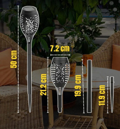 LED-Solar-Fackellicht, 4er-Set Bestseller