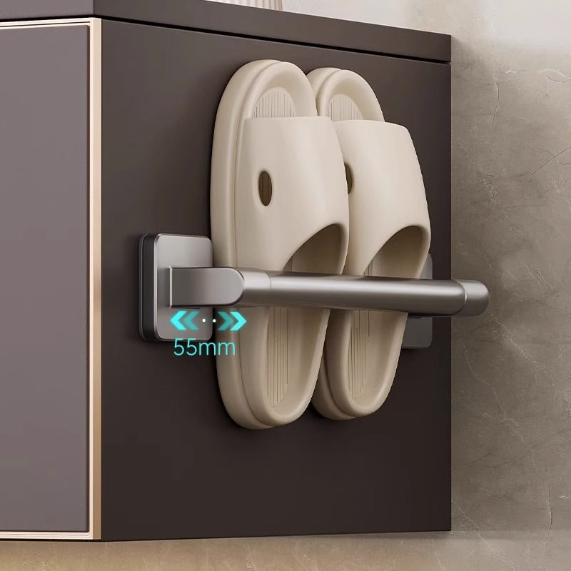 Bathroom Wall-Mounted Slipper Rack