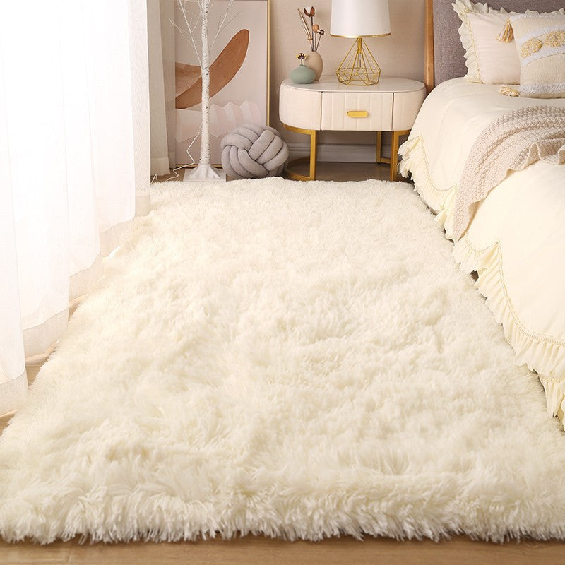 Plush home living room sofa room carpet